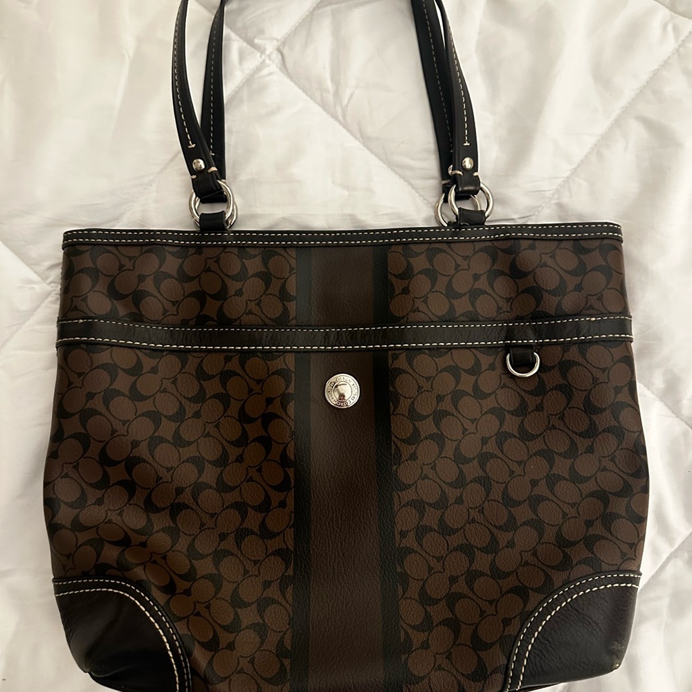 Coach Women’s Leather Tote Bag